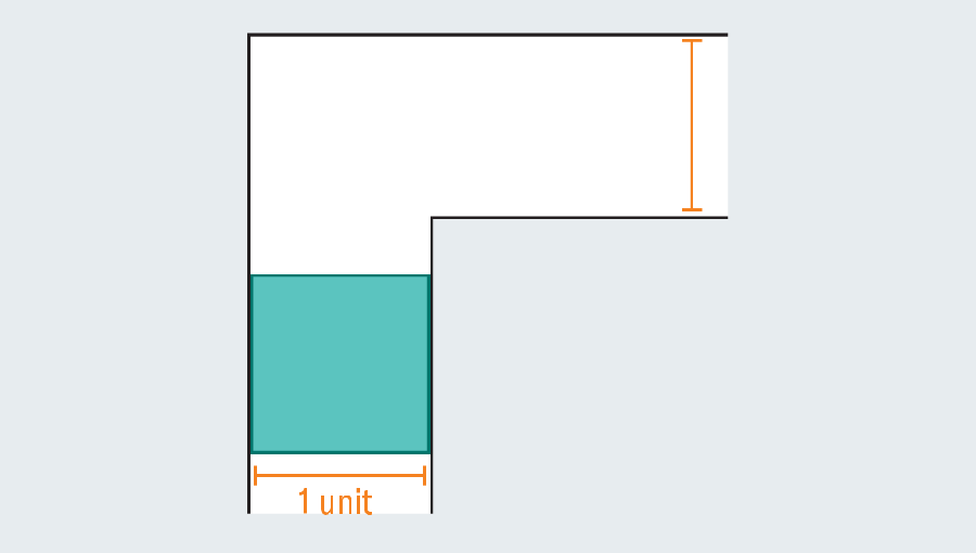 Animated graphic shows how a square object can get around a 90-degree corner in a hallway that is exactly as wide as the square.