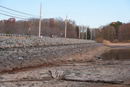 Dried-up resevoir