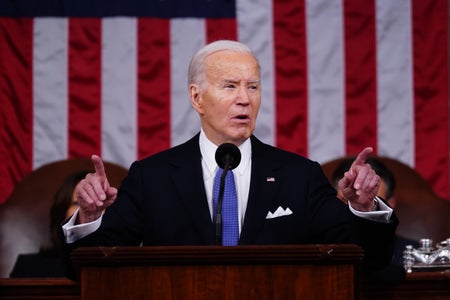 President Biden delivering State of the Union address