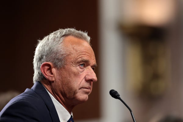 Robert F. Kennedy Jr. at Senate hearing.