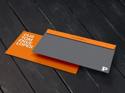 custom printed envelopes to stand out in mailboxes
